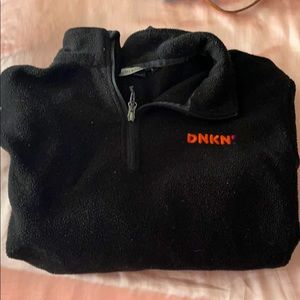 dunkin’ donuts pull over, quarter zip